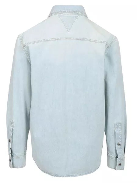 Overshirt in denim Extra Bleach