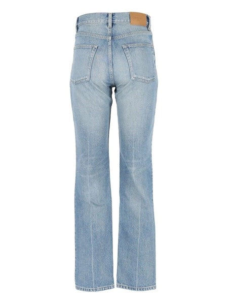 Jeans dritti in denim Authentic Medium Blue