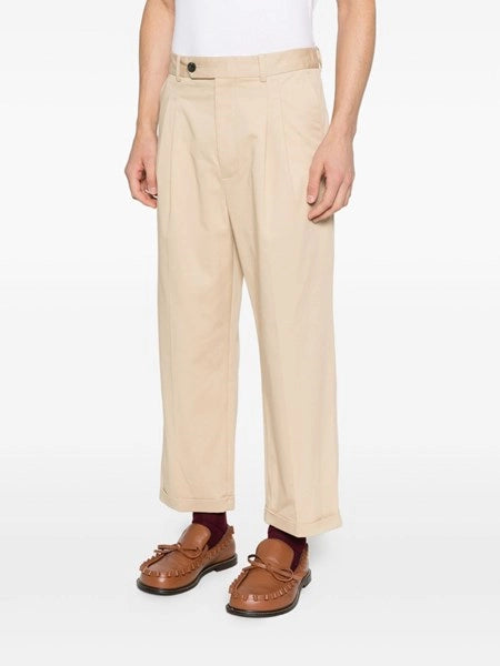 Pantalone "Cropped à Plis"