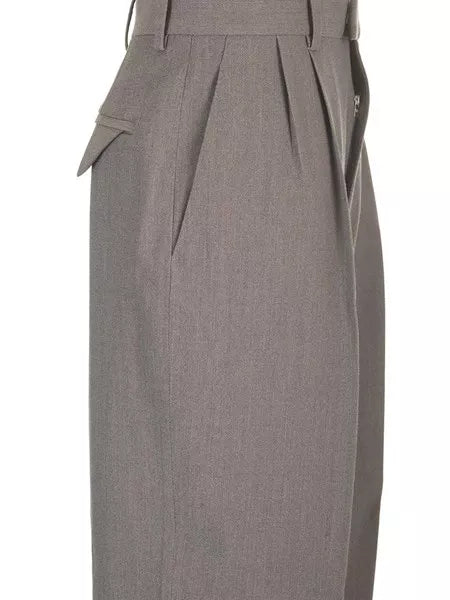 Pantaloni in lana leggera