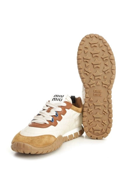 Sneakers "Tyre" in tessuto tecnico e pelle scamosciata