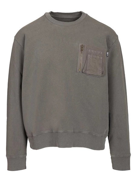 Felpa con utility pocket