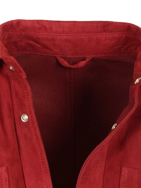 Camicia in suede