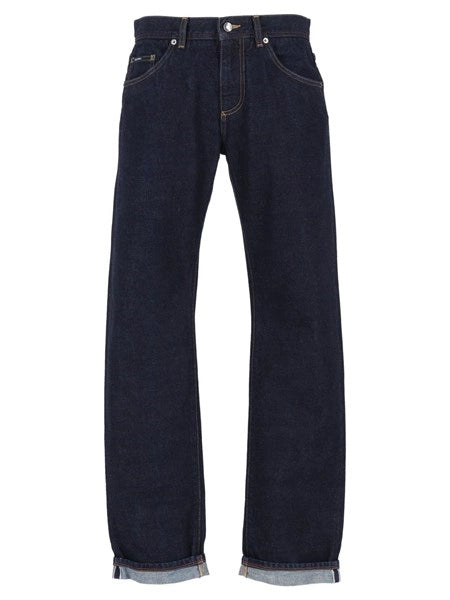 Jeans con ricamo