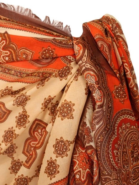 Pareo in cotone stampato