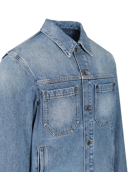 Giacca denim half arrow