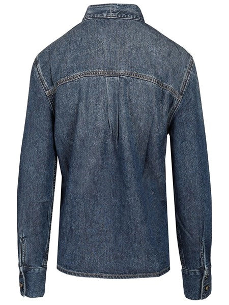 Camicia con fiocco