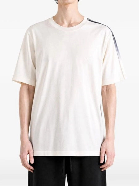 T-shirt maniche corte con righe sfumate