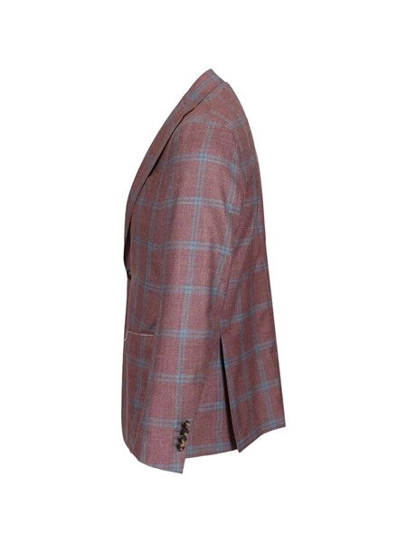 Blazer sfoderato check