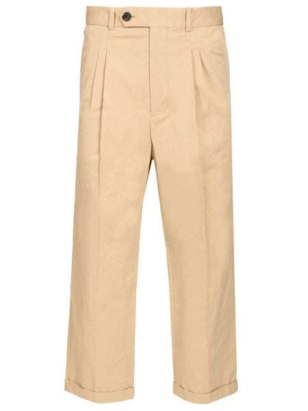 Pantalone "Cropped à Plis"
