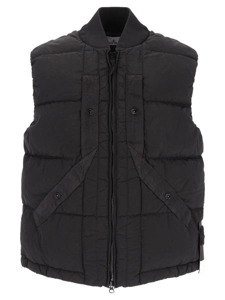 Gilet in nylon metal
