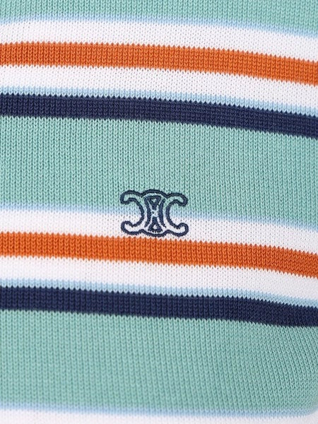 Polo in maglia a righe