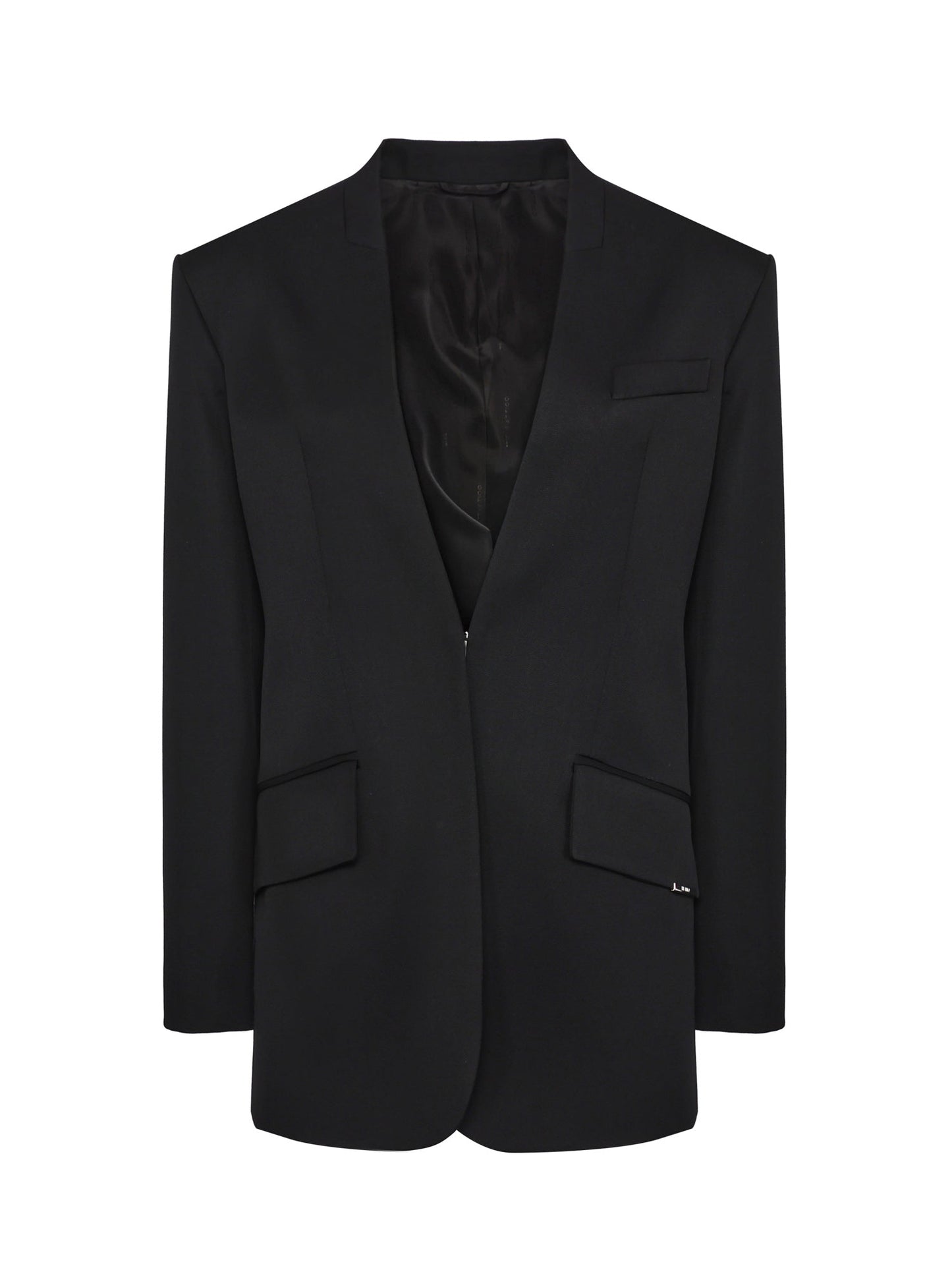 Giacca in gabardine di lana