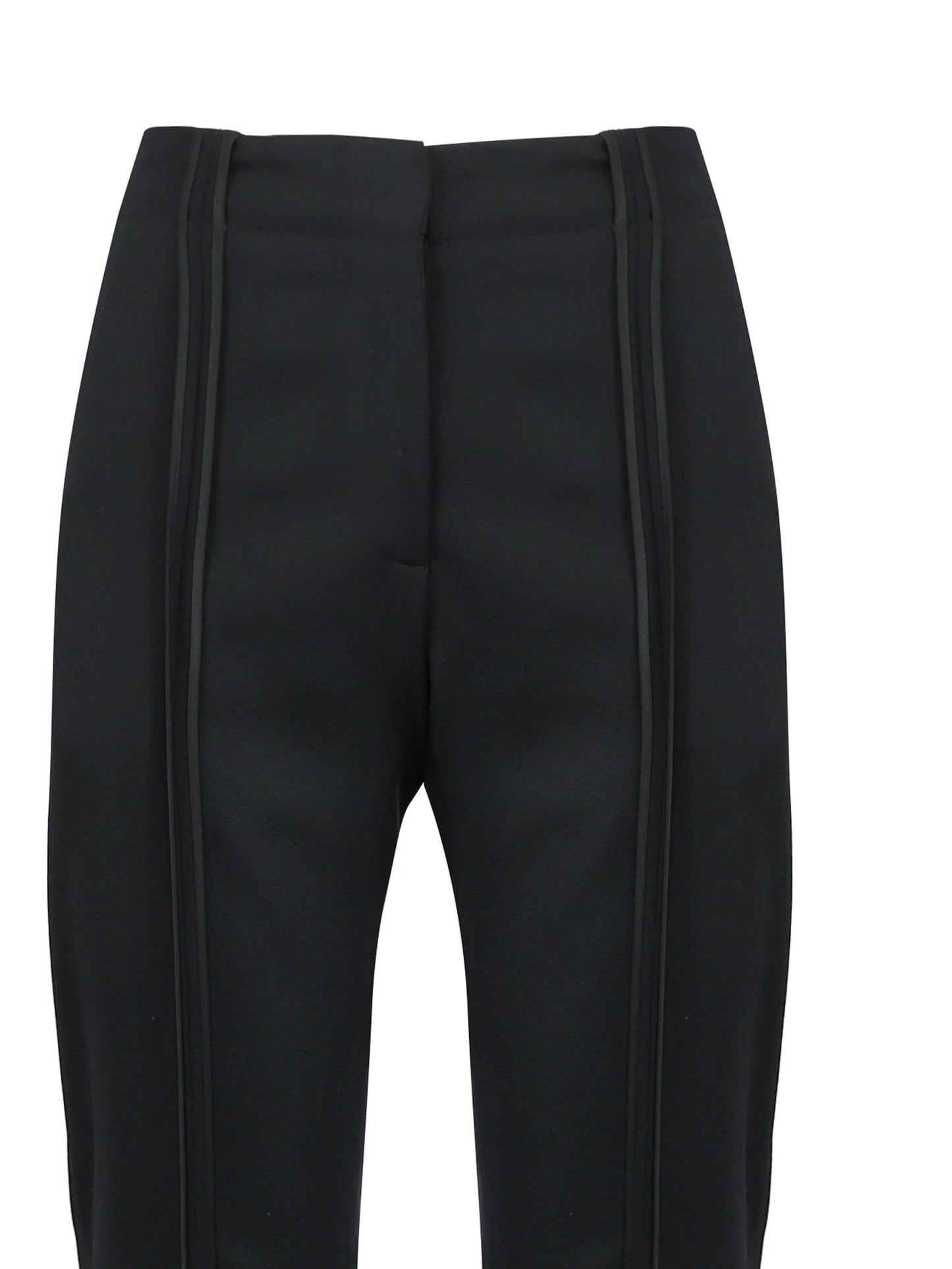 Pantaloni lunghi in gabardine di lana