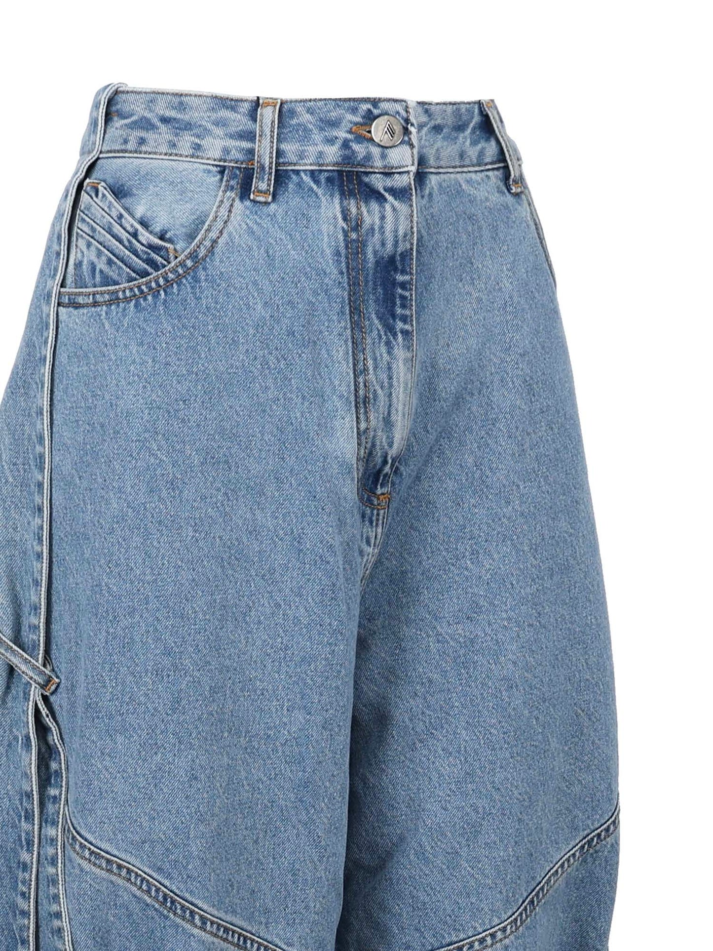 Jeans lunghi in denim