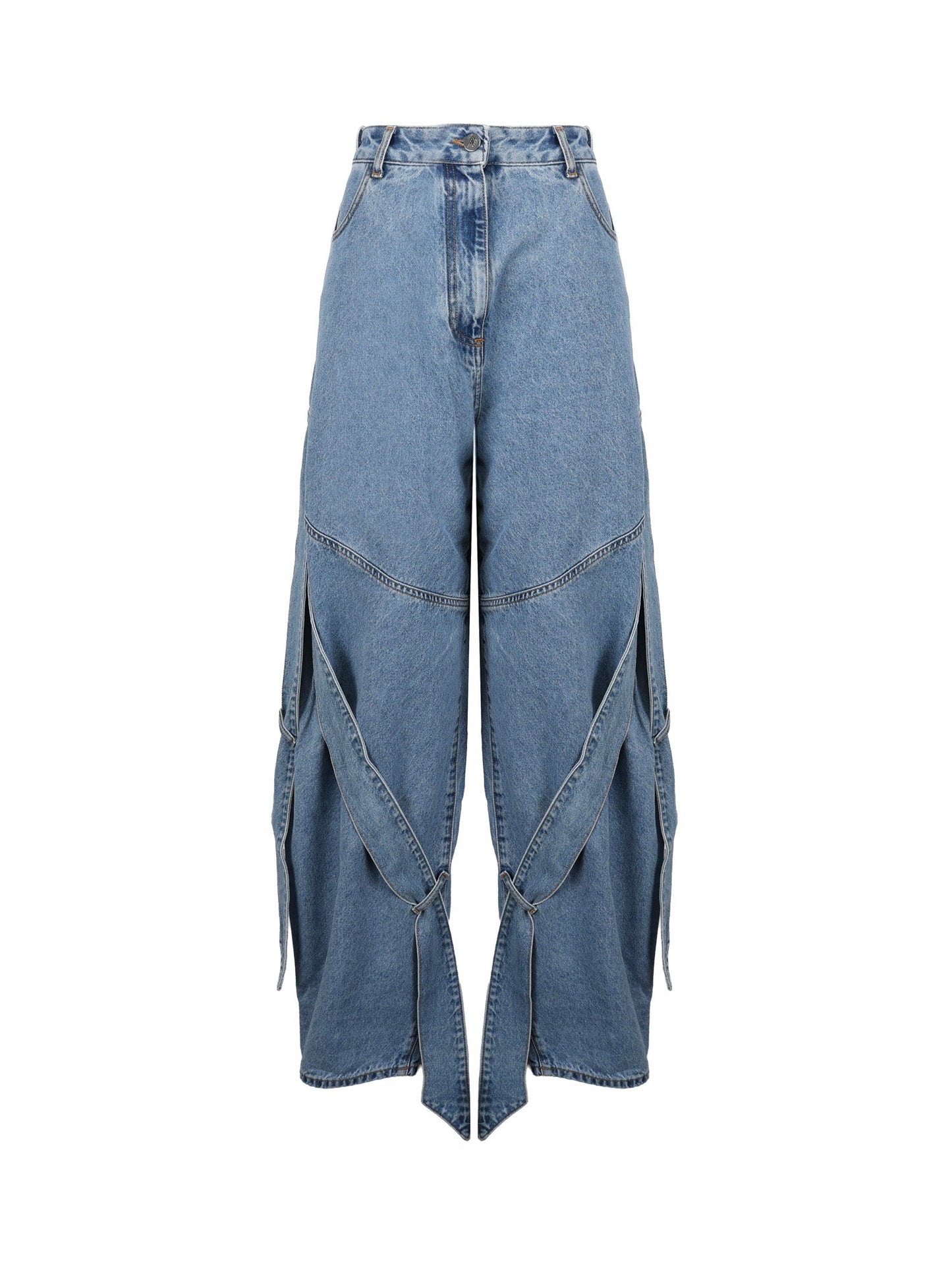 Jeans lunghi in denim