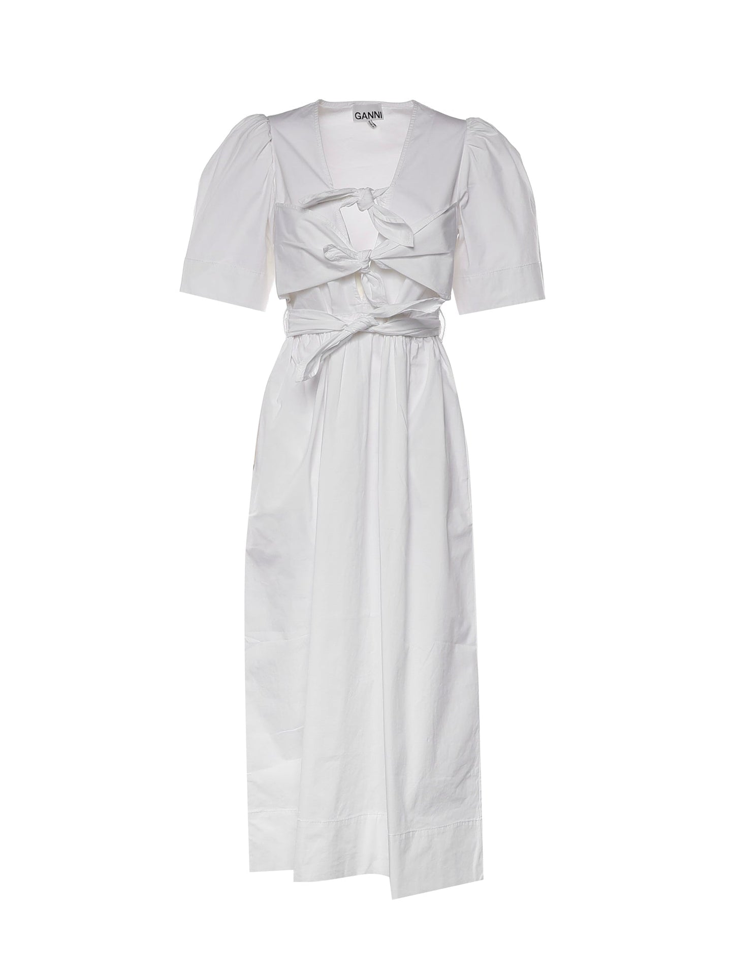 Abito midi in cotone