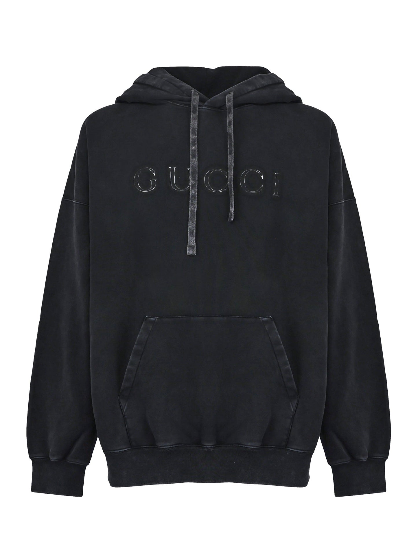 Felpa in cotone con logo