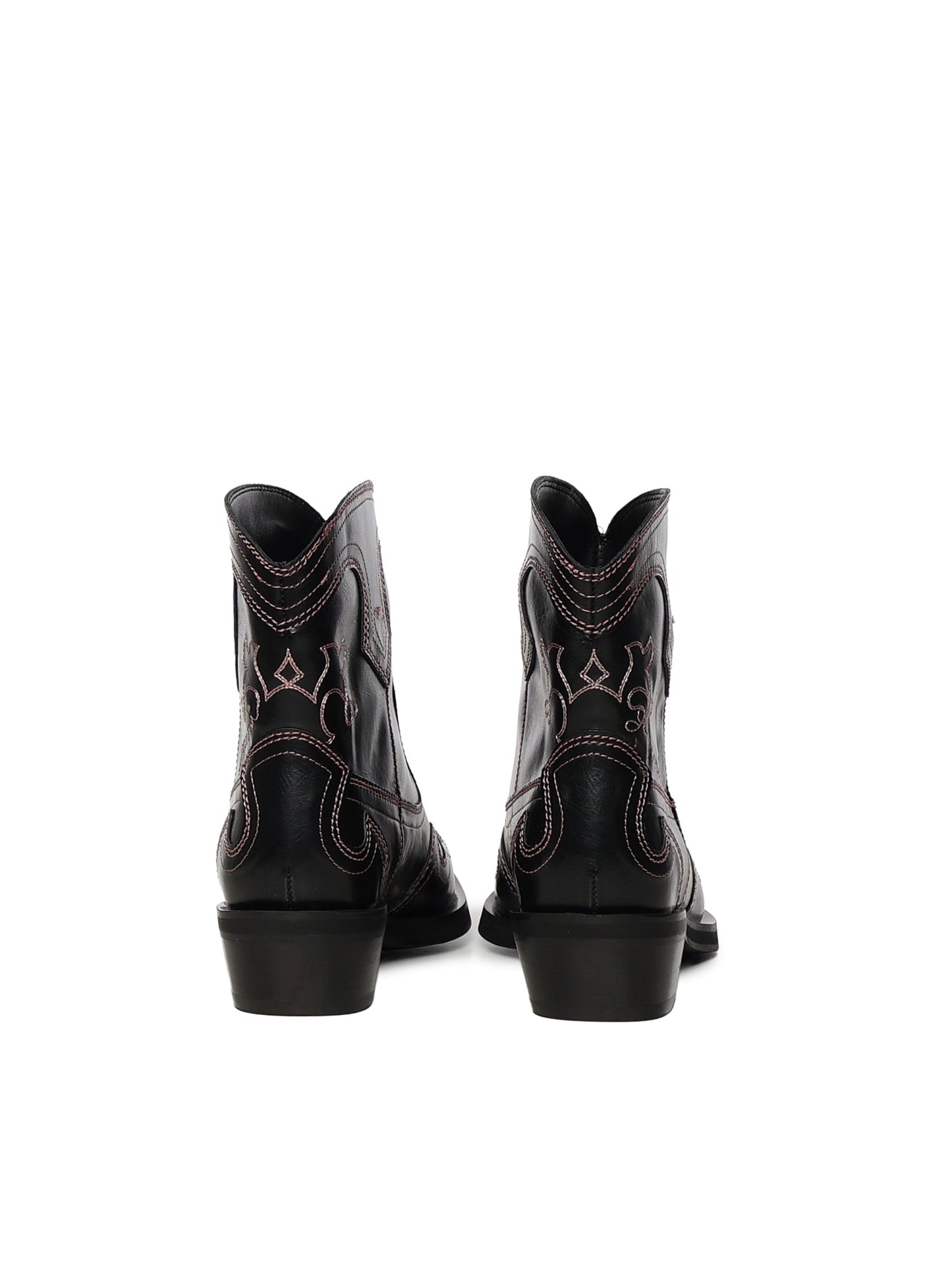 Stivaletto Low Shaft Embroidered Western