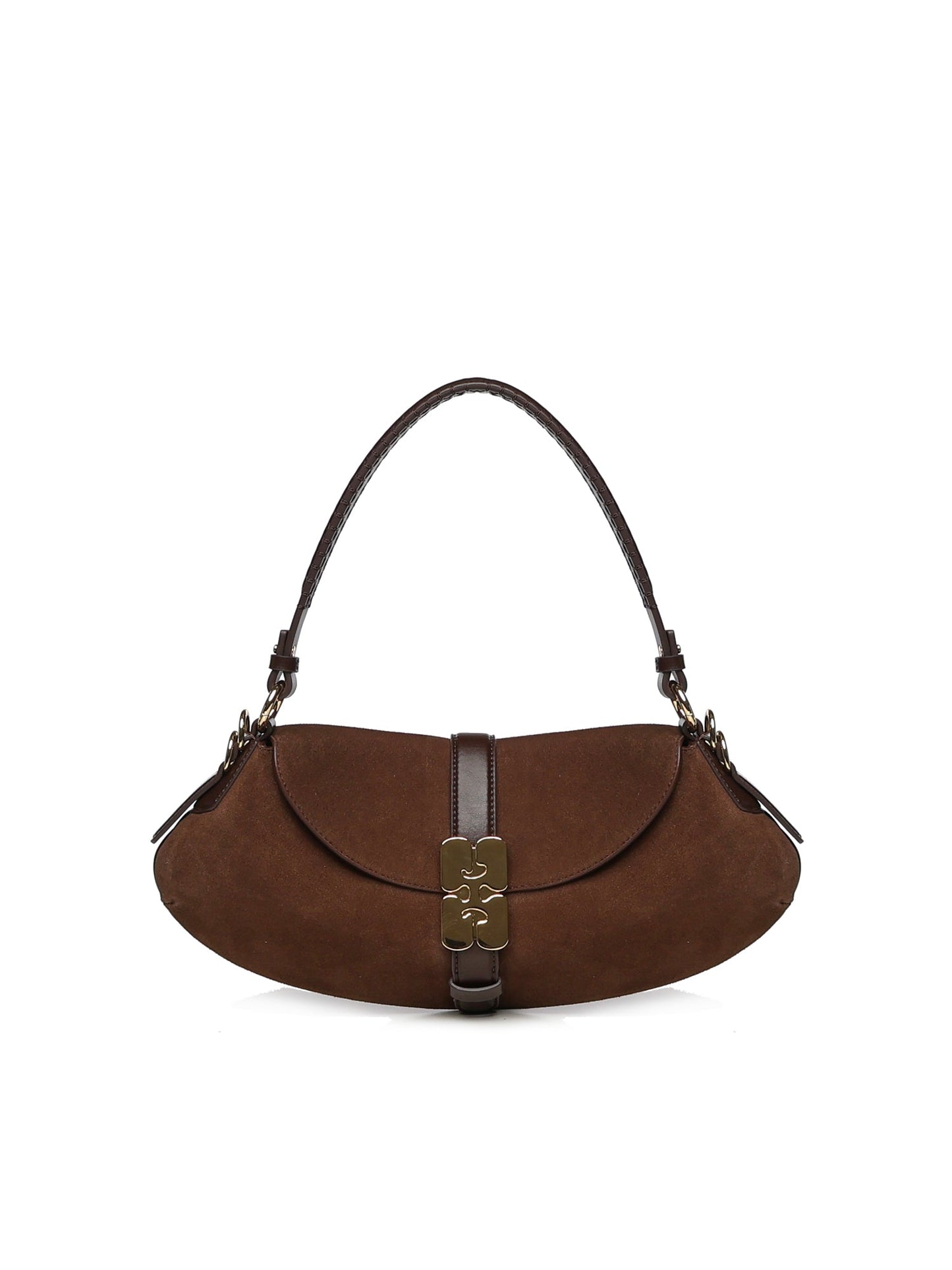 Borsa B-Kat in pelle scamosciata