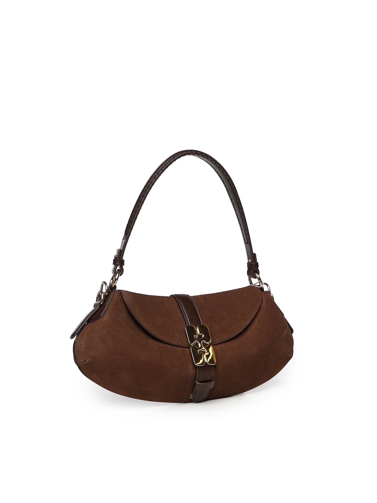 Borsa B-Kat in pelle scamosciata
