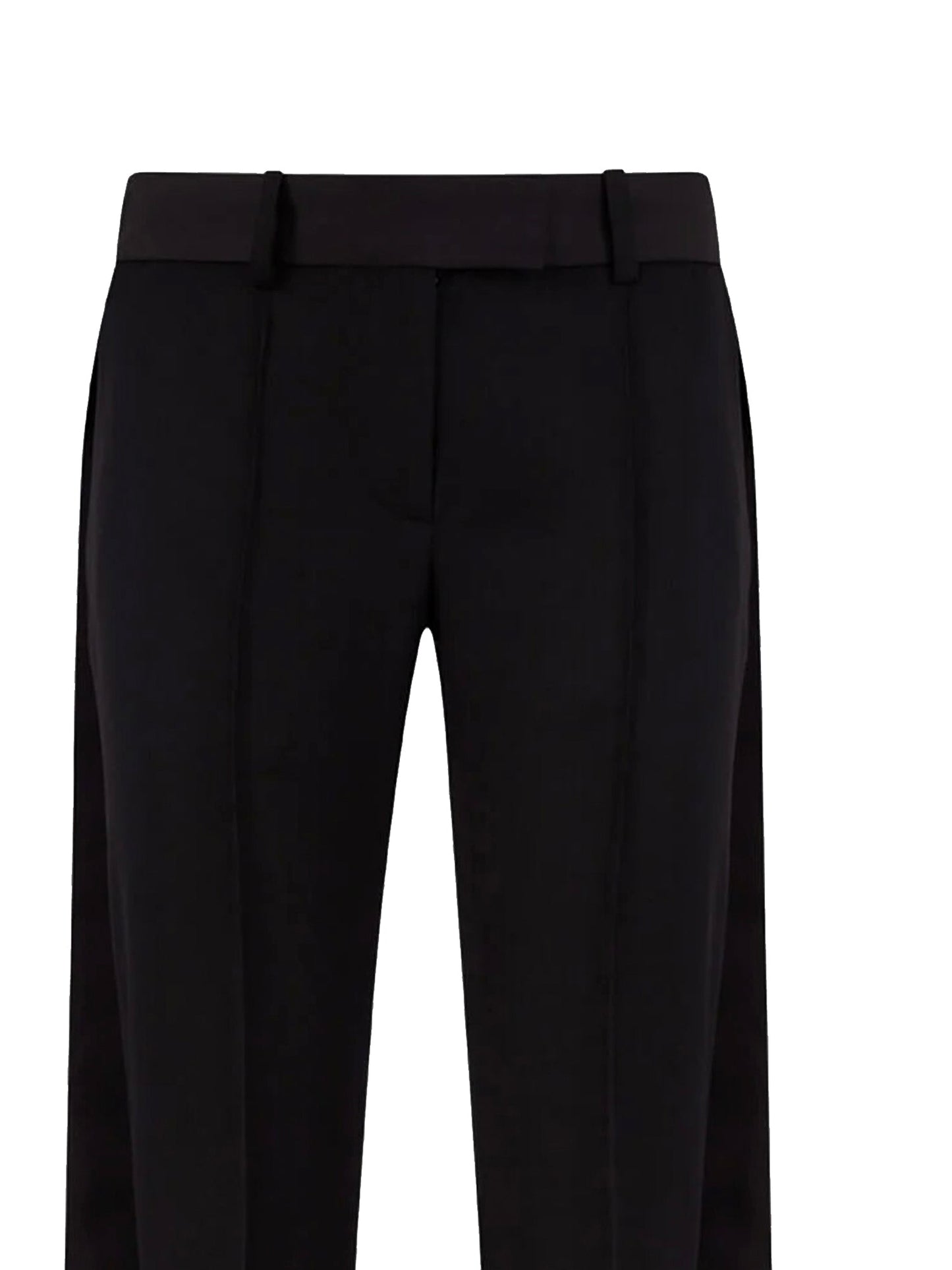 Pantaloni in gabardine di lana