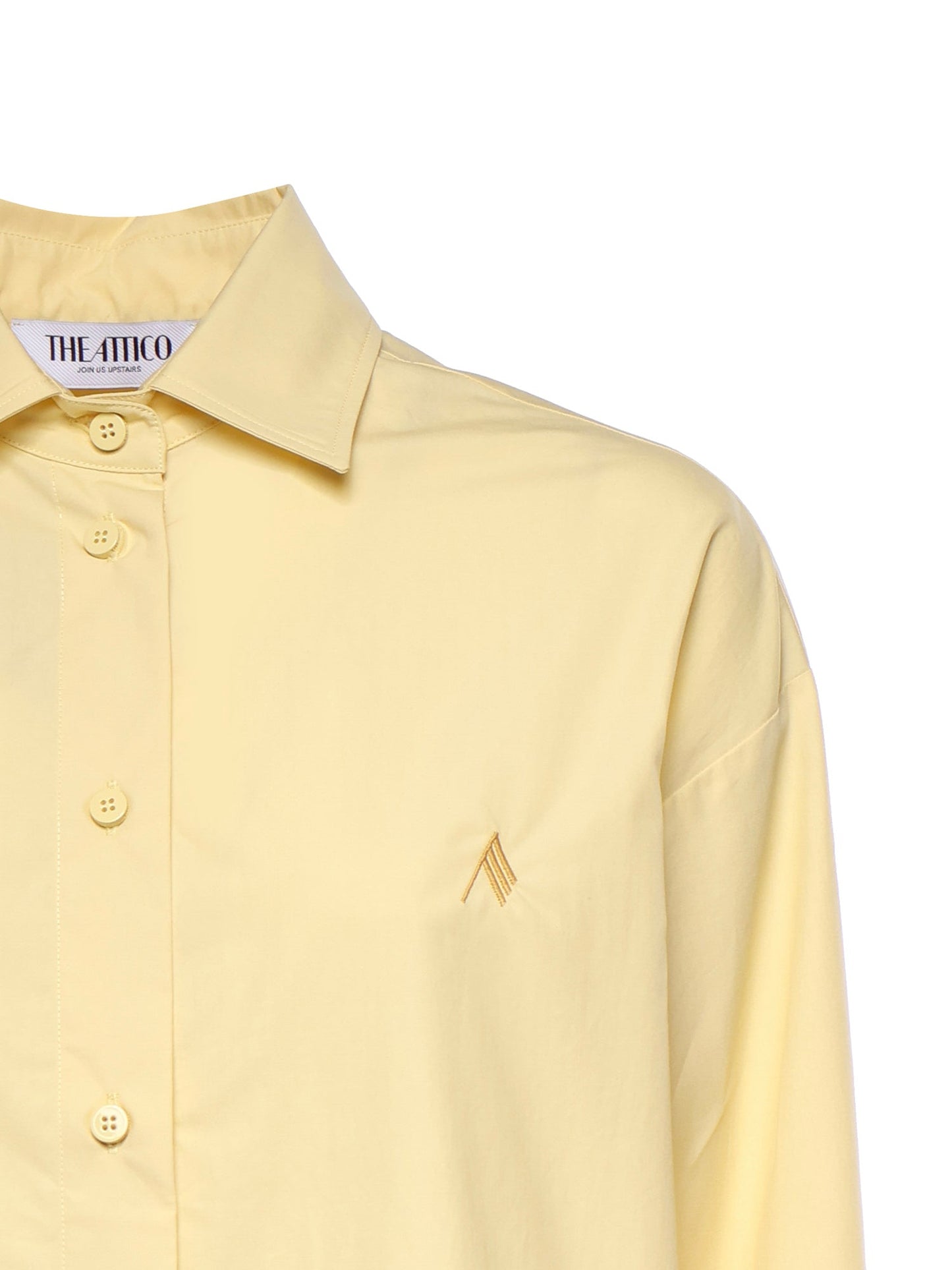 Camicia asimmetrica in cotone