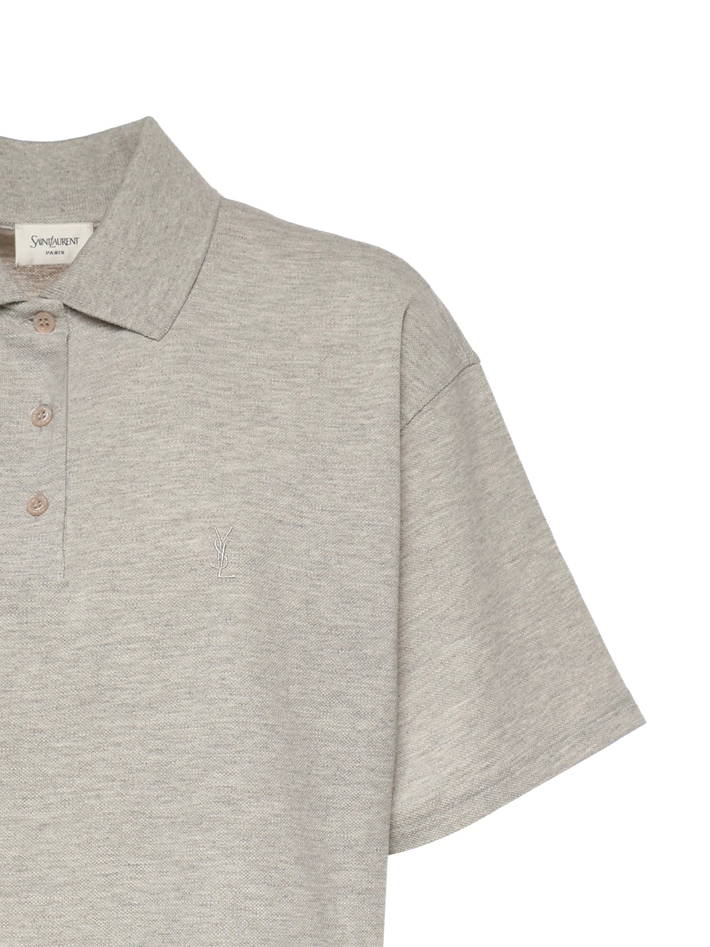 Polo in misto cotone con logo