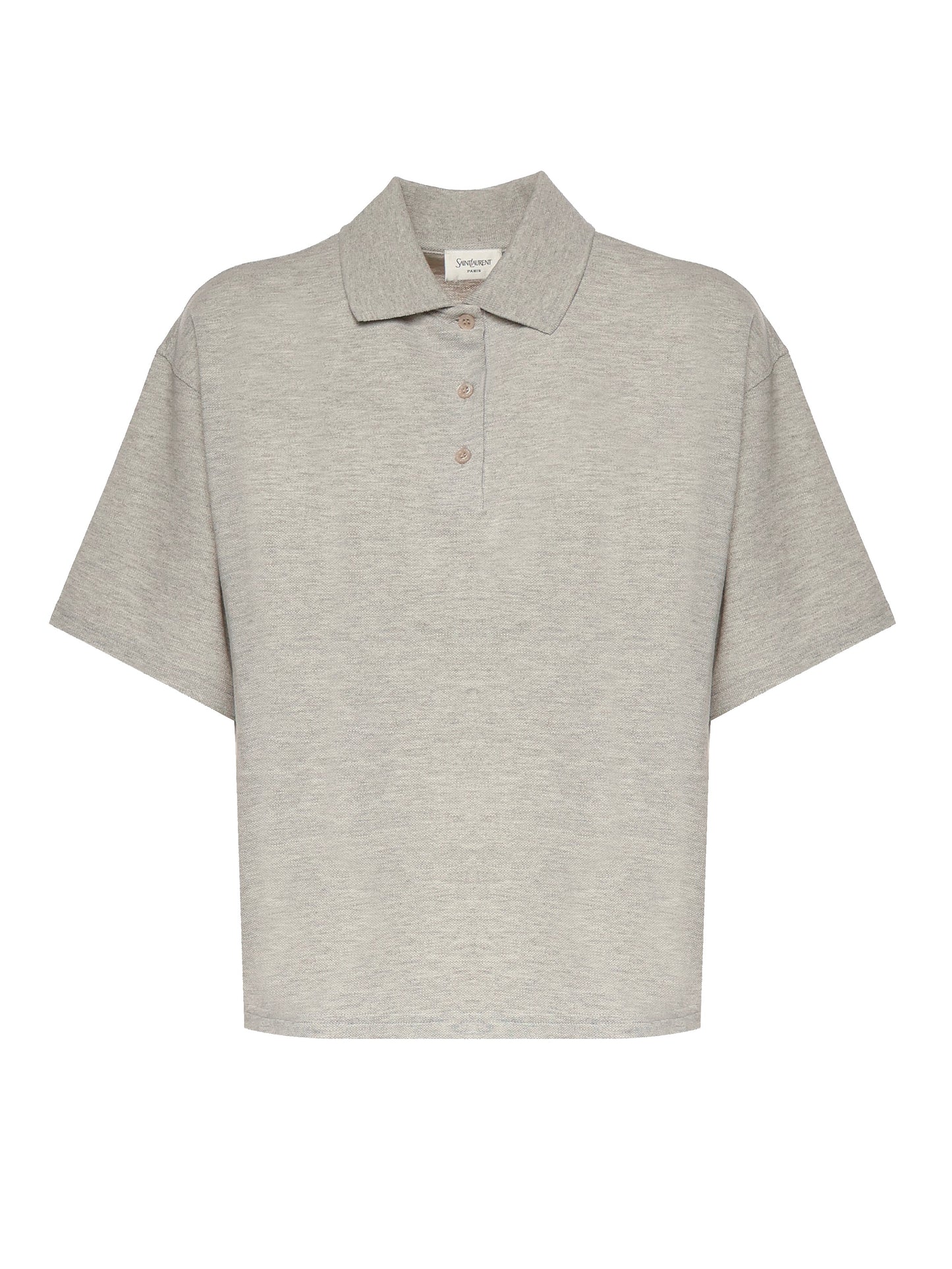 Polo in misto cotone con logo
