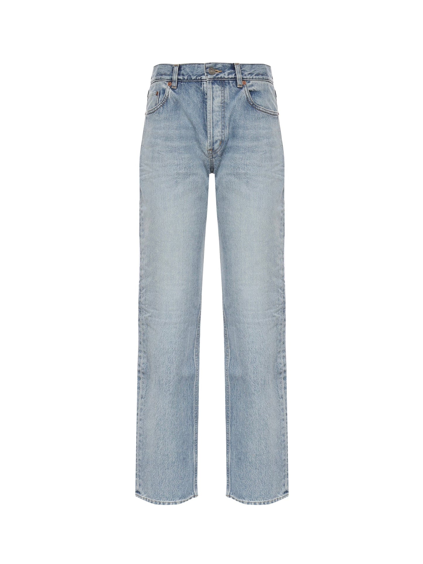Jeans dritti in denim