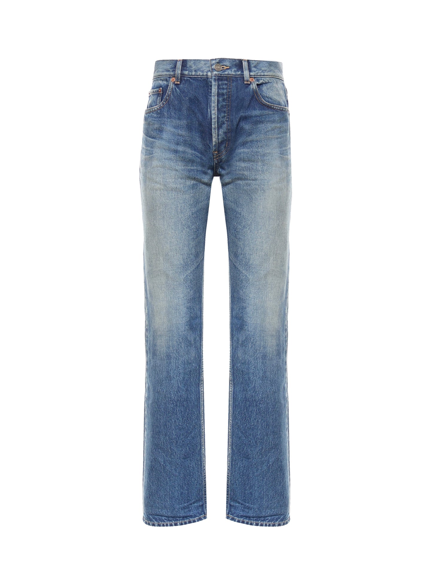 Jeans dritti in denim