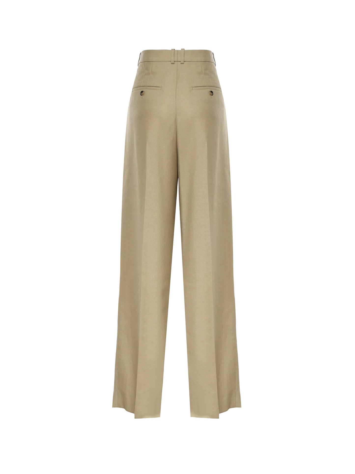 Pantaloni in lana e mohair
