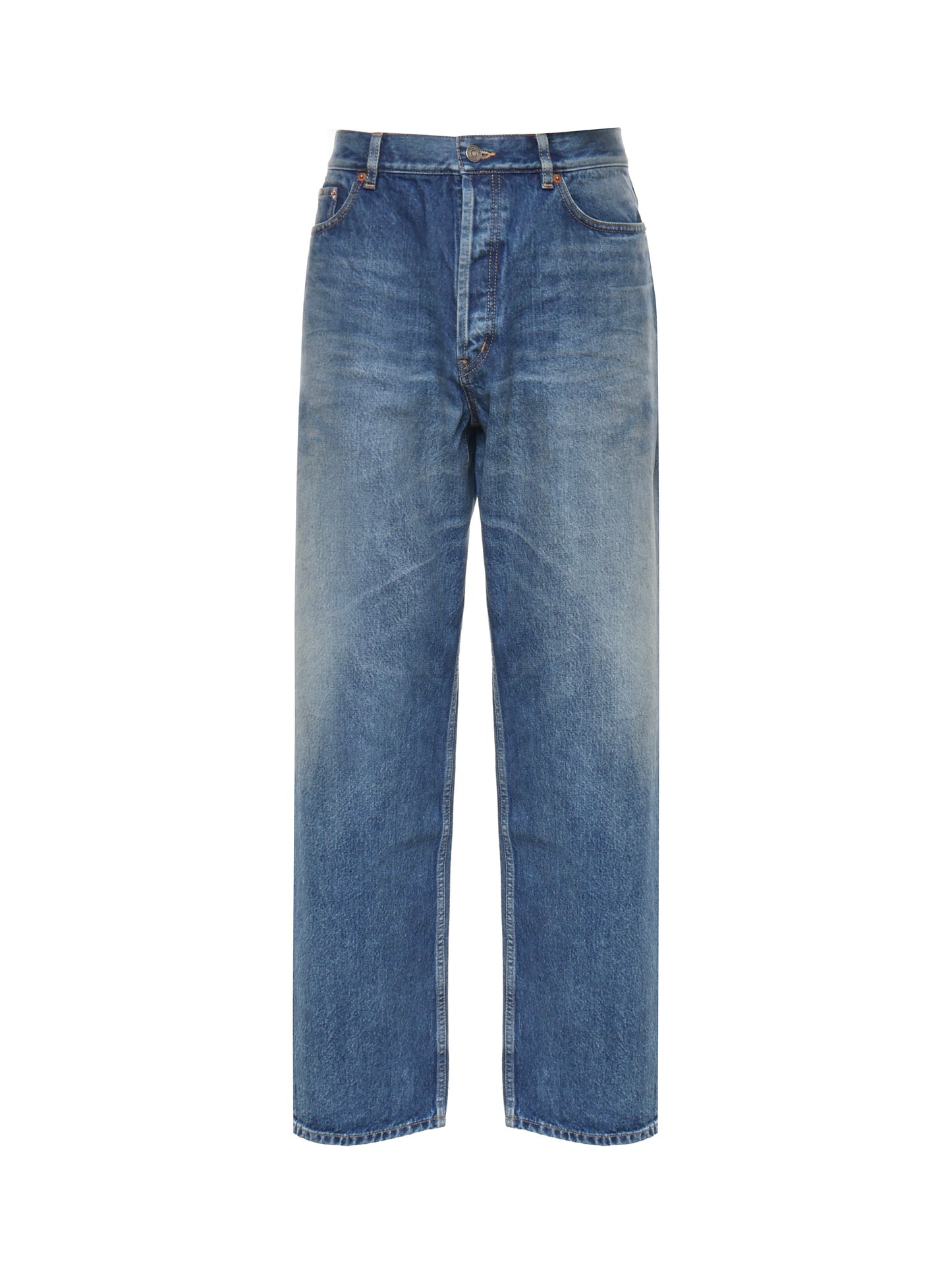Jeans affusolati in denim