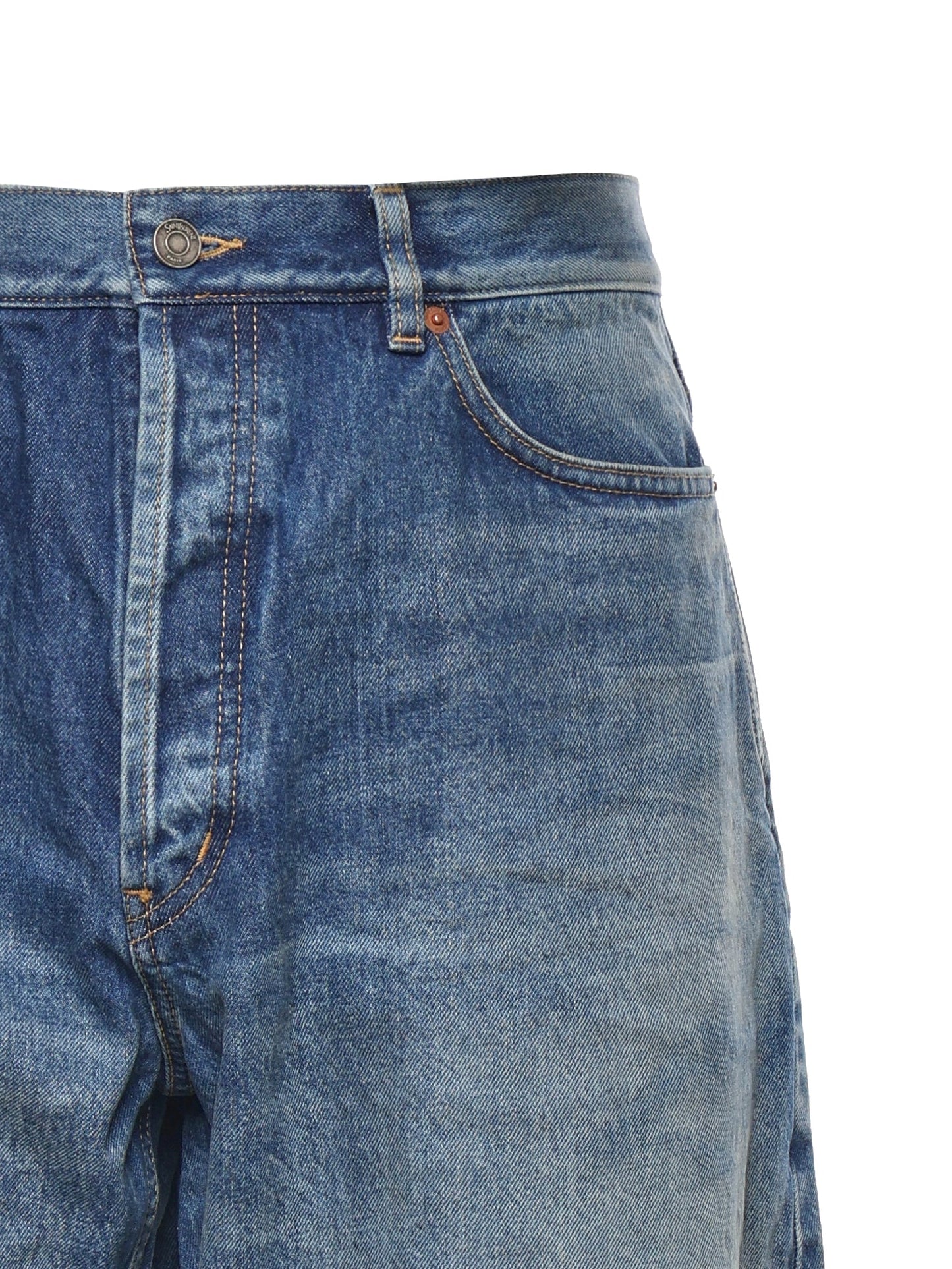 Jeans affusolati in denim