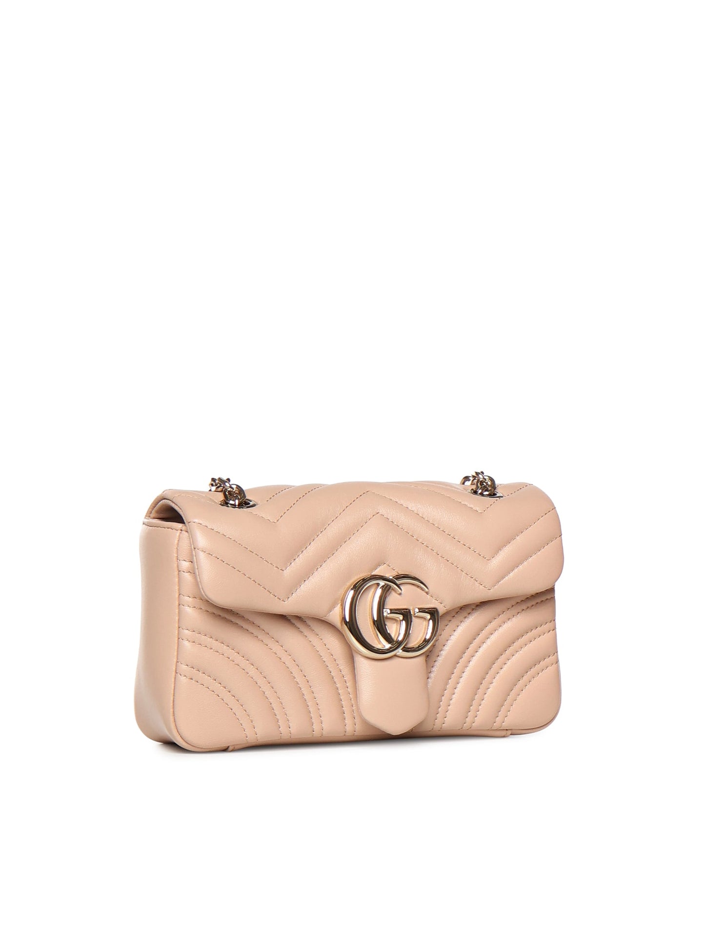Borsa a spalla GG Marmont piccola