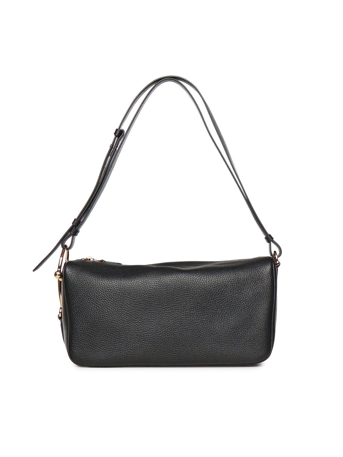 Borsa a spalla Gucci Half Horsebit media in pelle