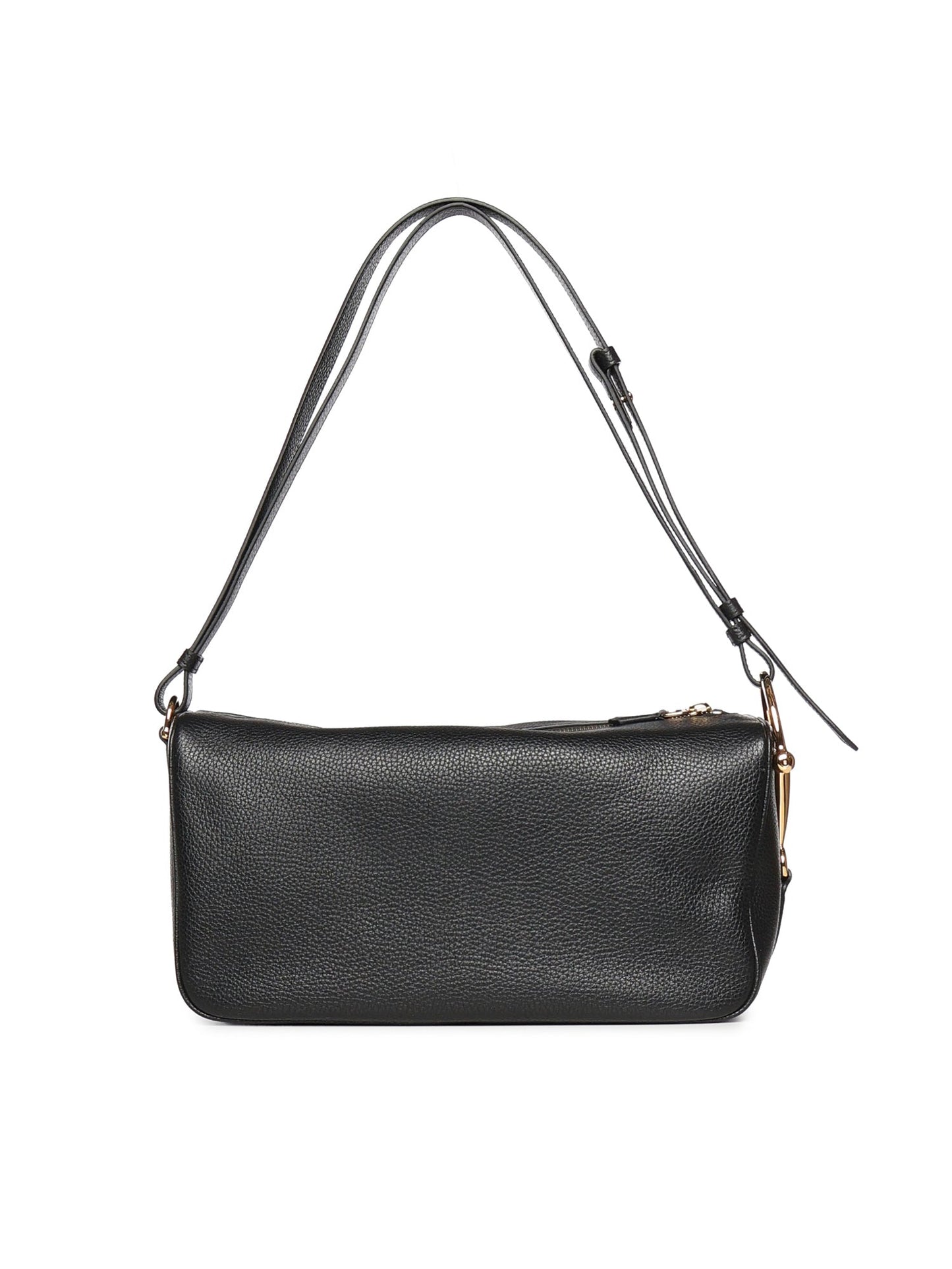 Borsa a spalla Gucci Half Horsebit media in pelle