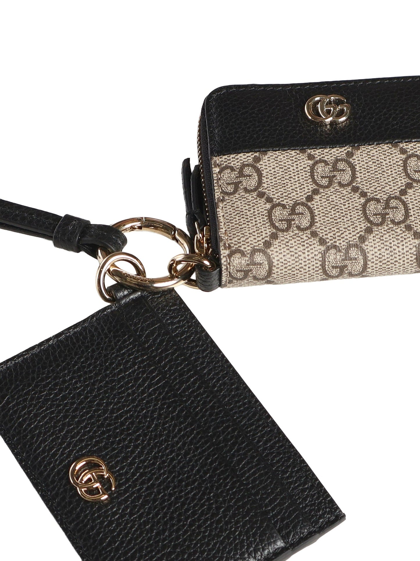 Portafoglio GG Marmont con zip