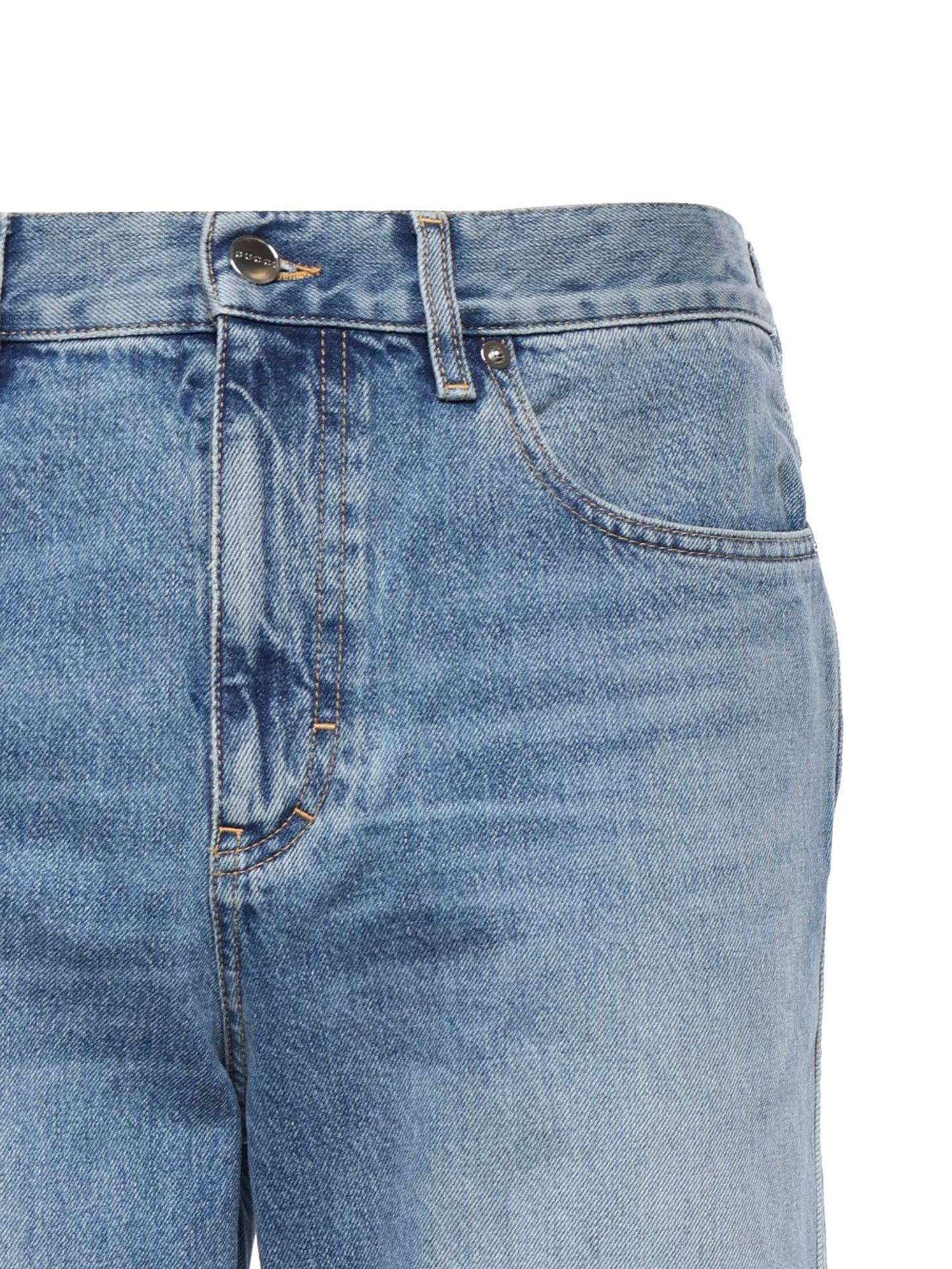 Jeans in denim di cotone
