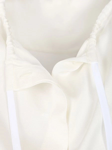 Blusa in raso di seta