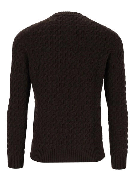 Maglione a trecce