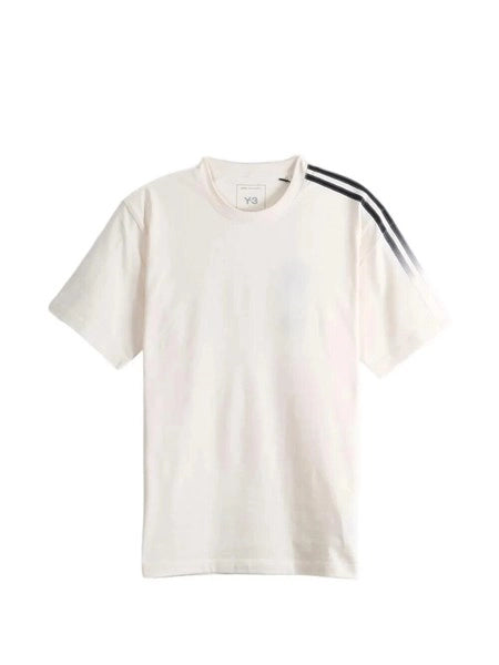 T-shirt maniche corte con righe sfumate