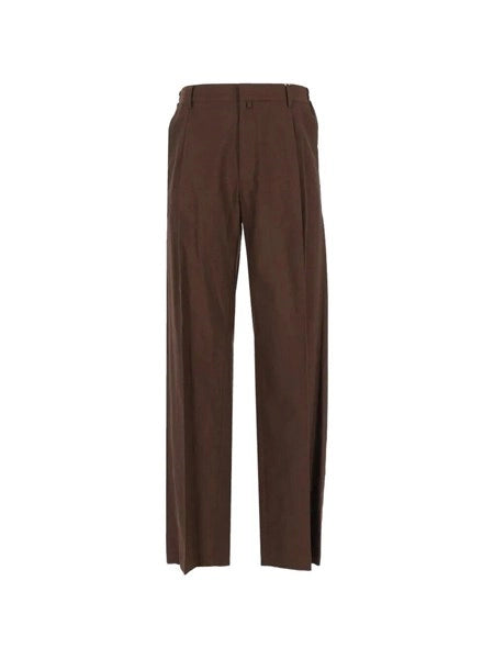 Pantaloni a gamba larga con pinces