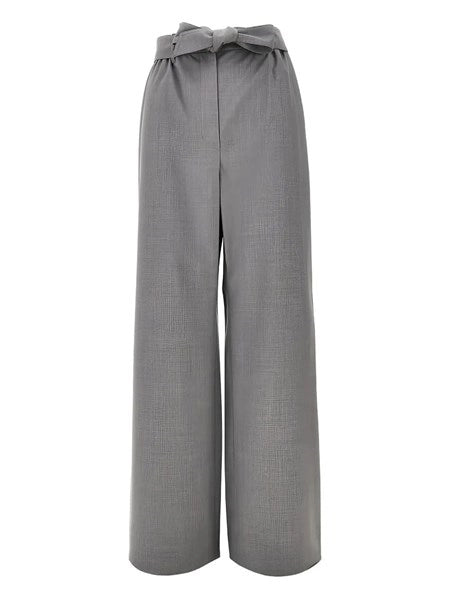 Pantaloni ampi in lana "Salpa"