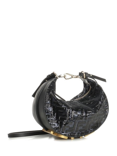 Borsa hobo "Fendigraphy" Mini