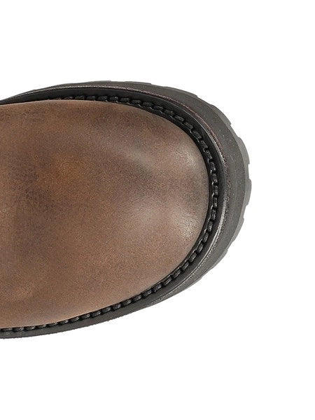Stivaletto stringato Venom in pelle