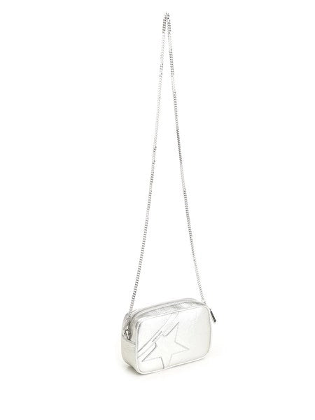 Mini Star Bag in pelle laminata
