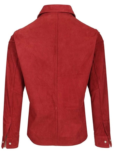 Camicia in suede