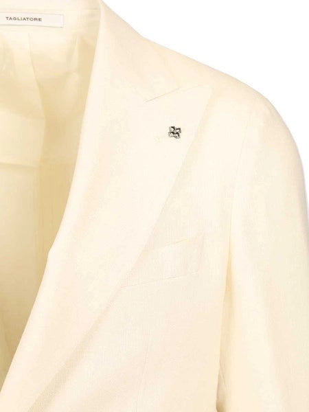 Blazer "Vesuvio" in lana e seta