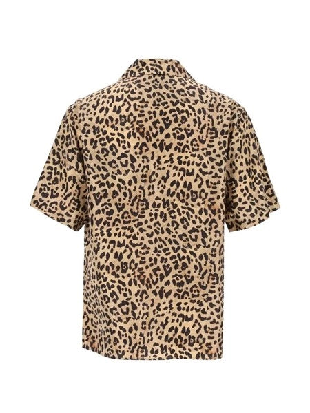 Camicia da bowling in seta